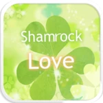 shamrock love android application logo